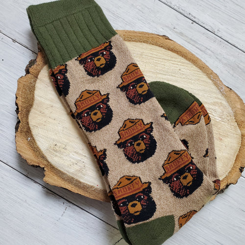 Women's Smokey Bear Outdoorsy Socks