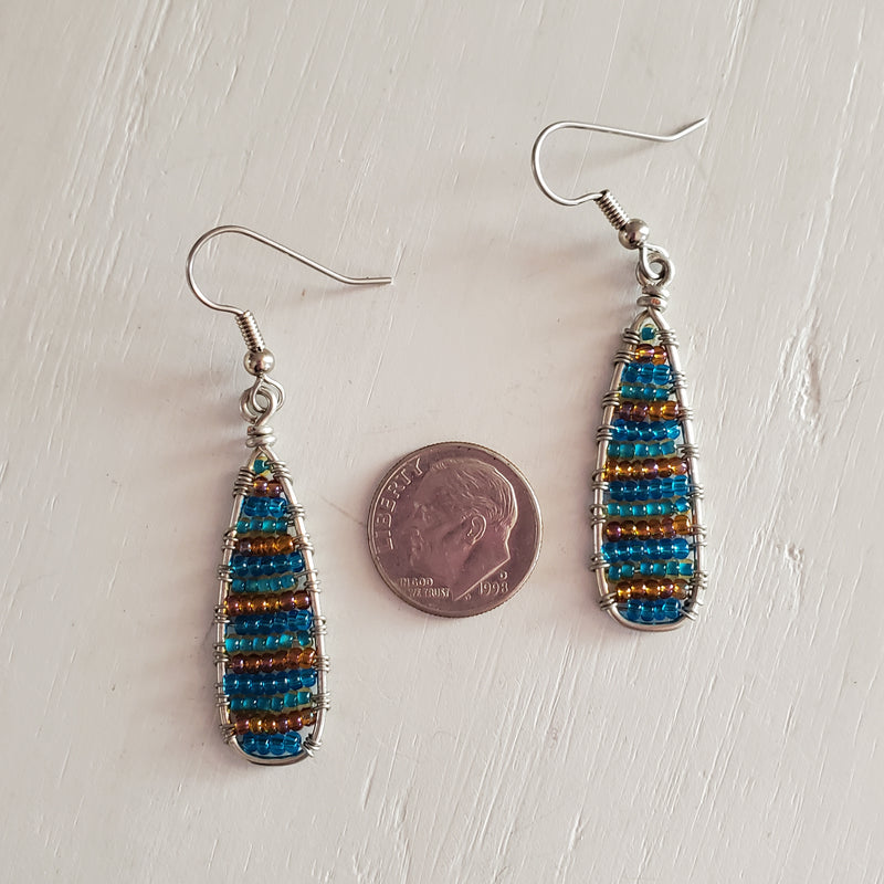Raindrop Earrings - 4 Colors Available