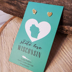 Wisconsin Love Earrings
