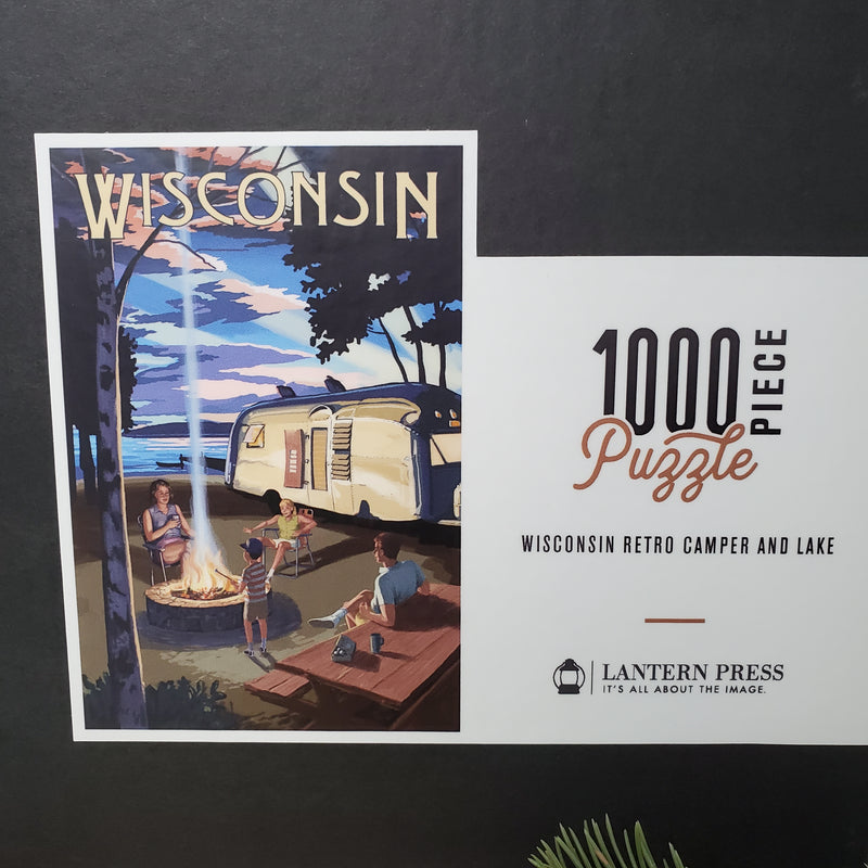 Wisconsin Camping - 1000 Piece Puzzle