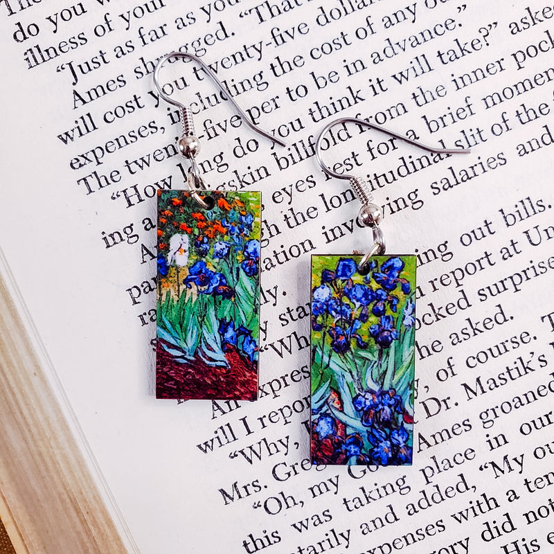 Iris Art Earring