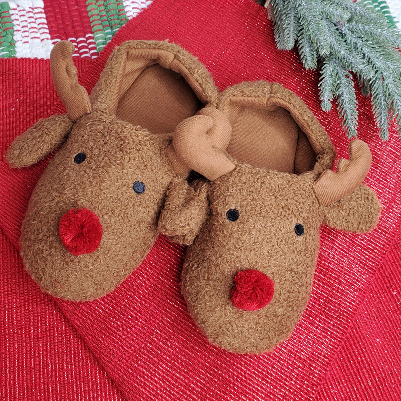 Reindeer Slippers