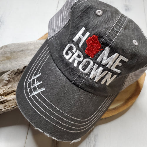 "Home Grown - Wisconsin" Trucker Hat