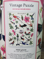 Cavallini 1000 pc. Puzzle - Hummingbirds