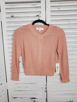 Madrid Vintage Inspired Crop Knit 3/4 Sleeve Cardigan - 2 *NEW* Colors