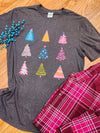 Holiday Cheer Trees Graphic Tee