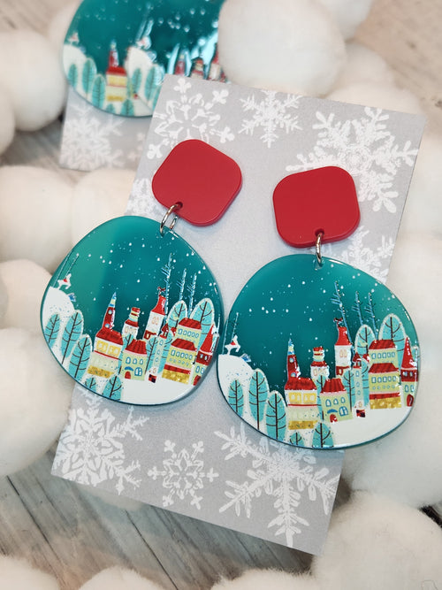 Holiday Village Earrings