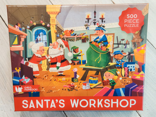 Santa's Workshop 500pc. Puzzle