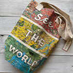 See the World Canvas Tote Bag