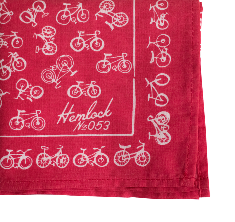Hemlock Goods Bandana - Bikes