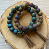 Matte Iridescent Bead Bracelet - 2 Colors