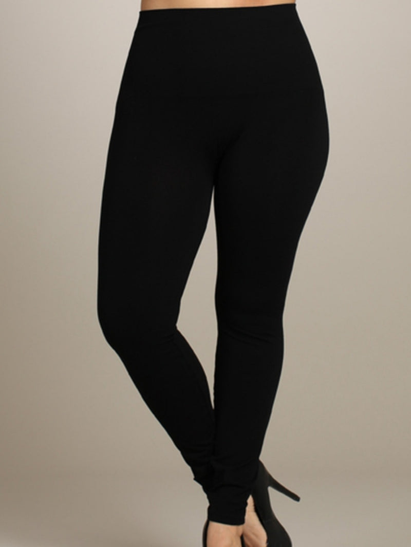 M. Rena Favorite High Waist Legging - Plus Size - Black